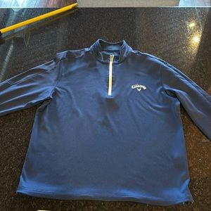 Navy men’s Callaway quarter zip